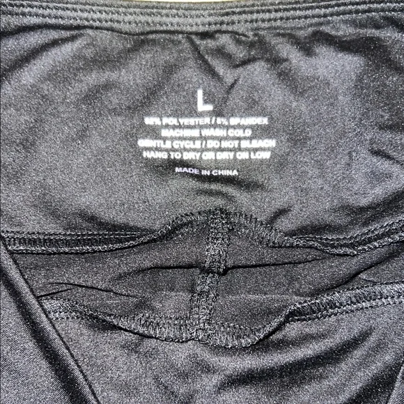 NWOT - Black High-Waisted Leggings - Picture 8 of 12